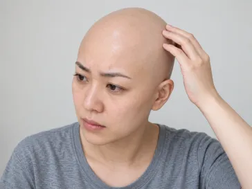 全頭禿(Alopecia Totalis)示意圖